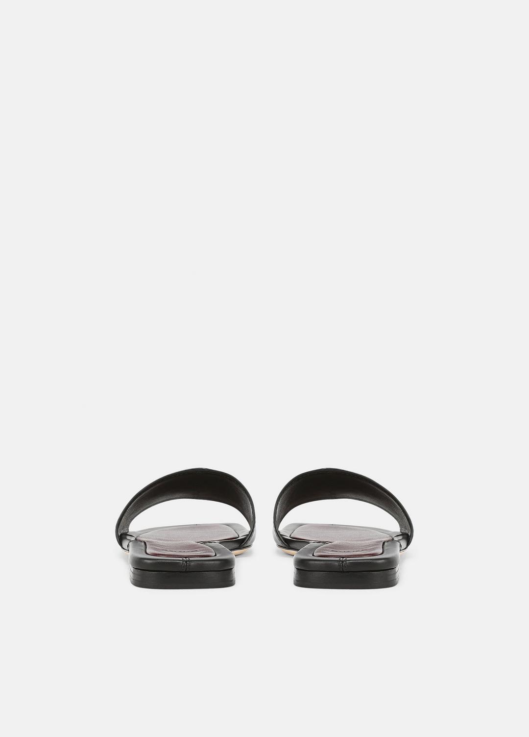 VINCE Valeria Leather Slide Sandal in Sandals