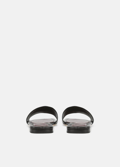 VINCE Valeria Leather Slide Sandal in Sandals
