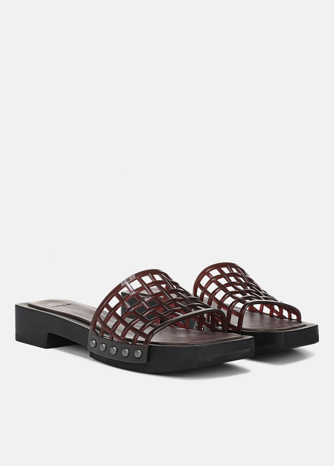 VINCE Barbara Jelly Slide Sandal in Sandals