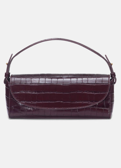 VINCE Sabrina Croc-Embossed Leather Mini Top-Handle Bag in Handbags