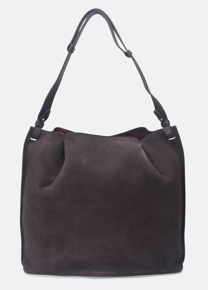 VINCE Ava Leather Bucket Bag in Handbags