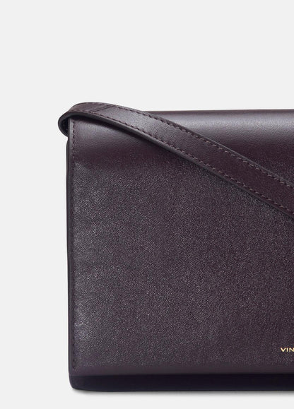 VINCE Leather Crossbody Wallet in Handbags