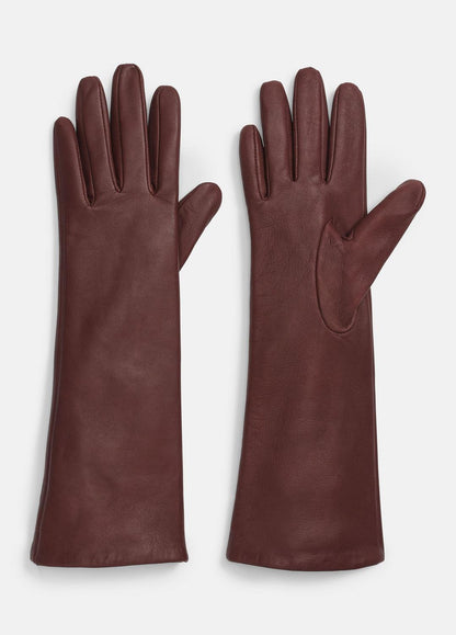 VINCE Cashmere-Lined Medium Leather Glove in Gloves