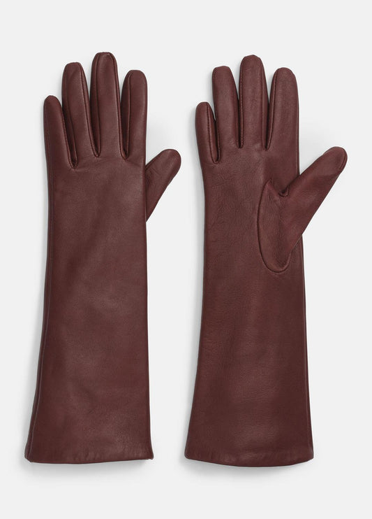 VINCE Cashmere-Lined Medium Leather Glove in Gloves