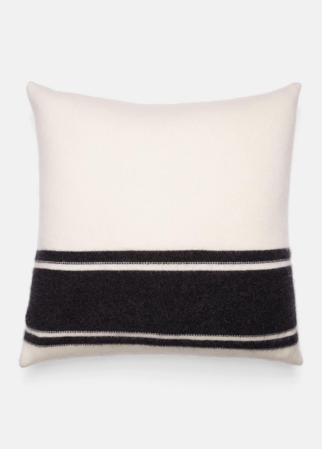 VINCE Cashmere Jersey Stripe Pillow in Pillows & Blankets
