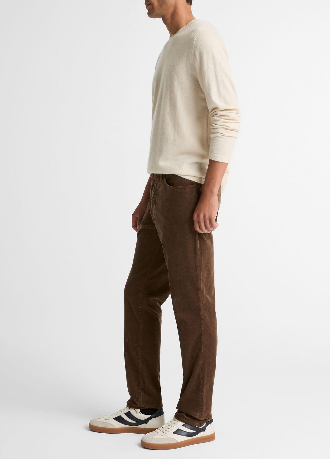 VINCE Dylan Slim 5-Pocket Stretch-Cotton Corduroy Pant in Trousers