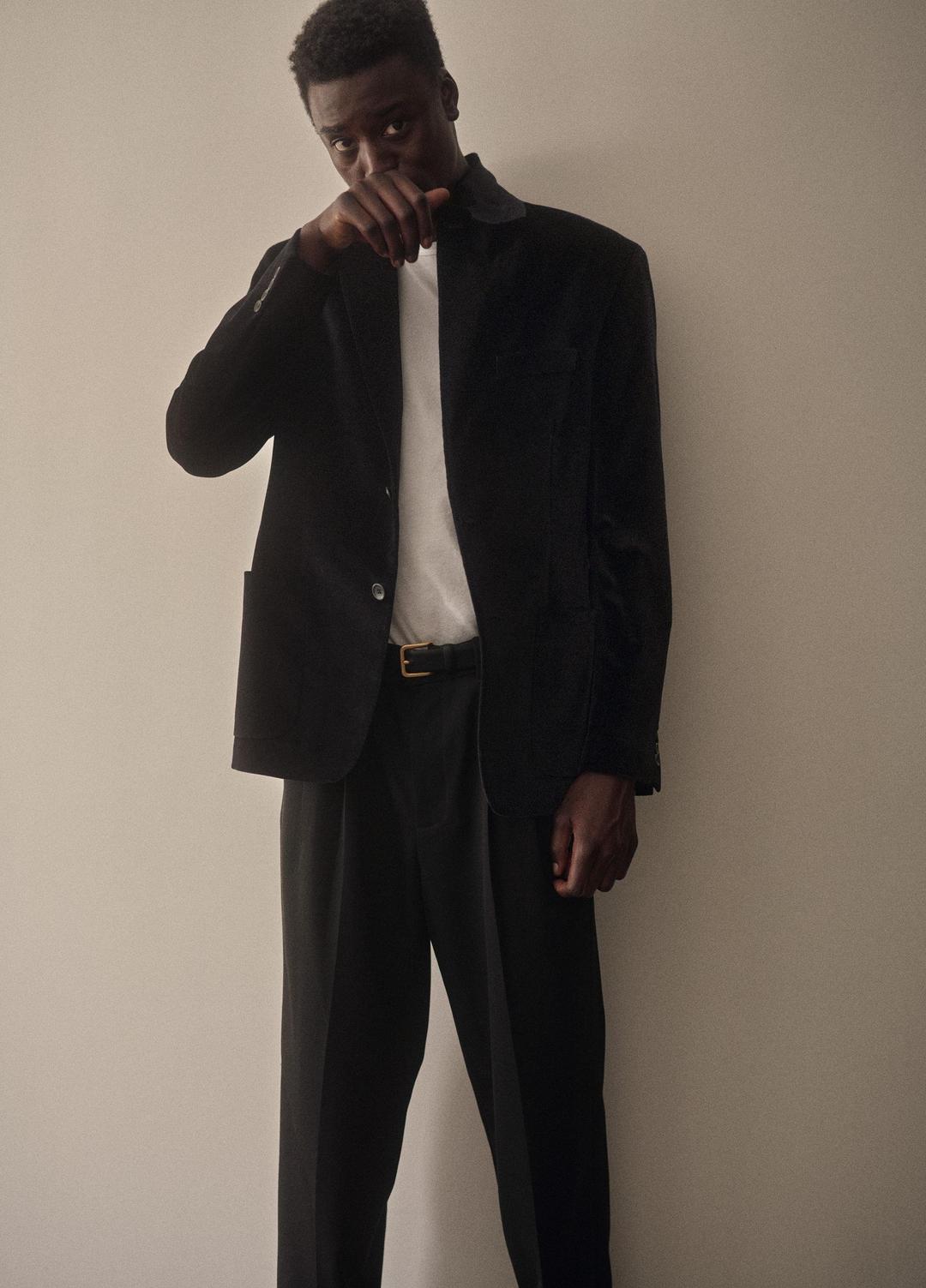 VINCE Cotton Velvet Classic Sport Coat in Blazers