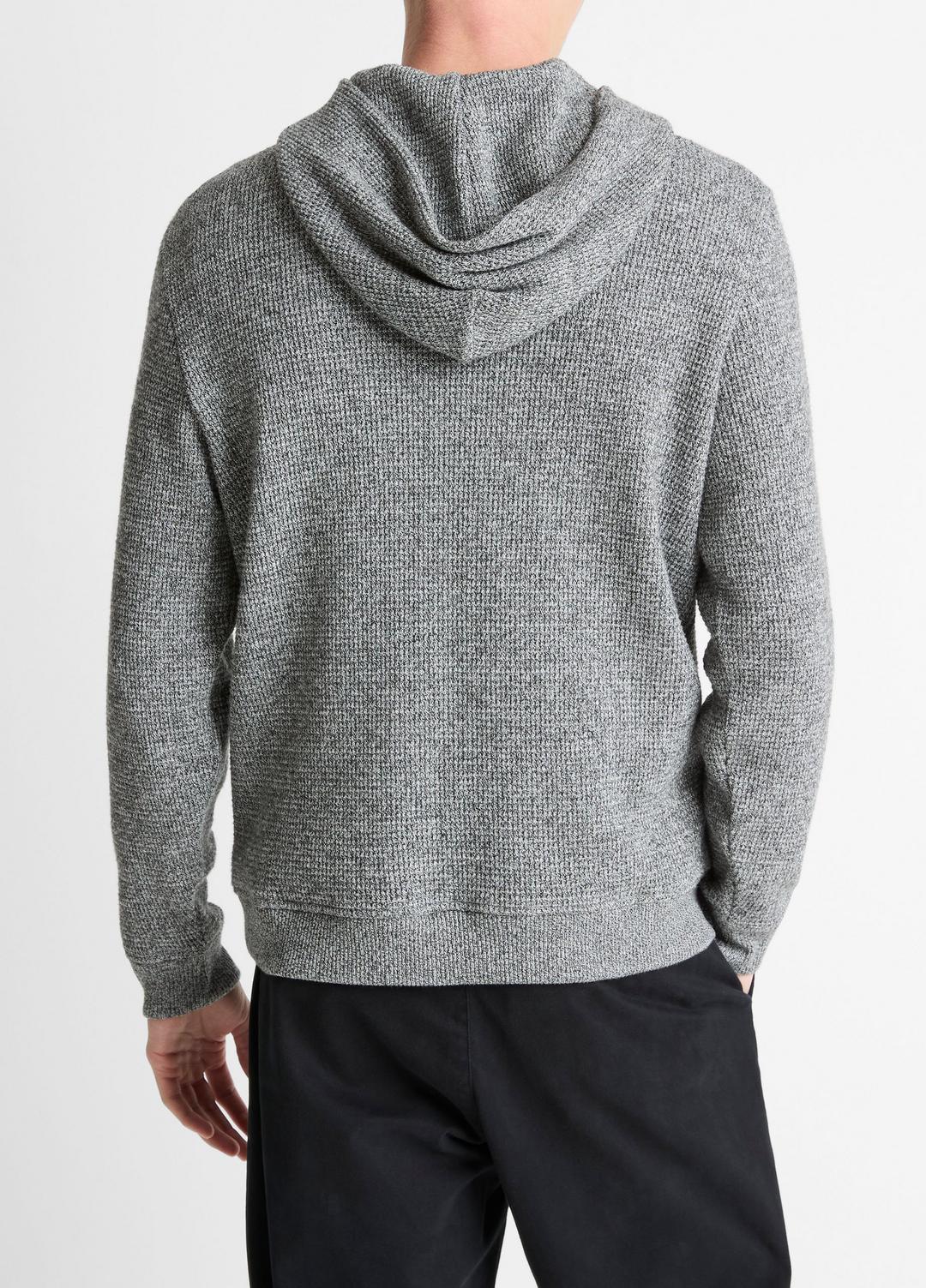 VINCE Brushed Waffle Hoodie in Sweatshirts & Hoodies
