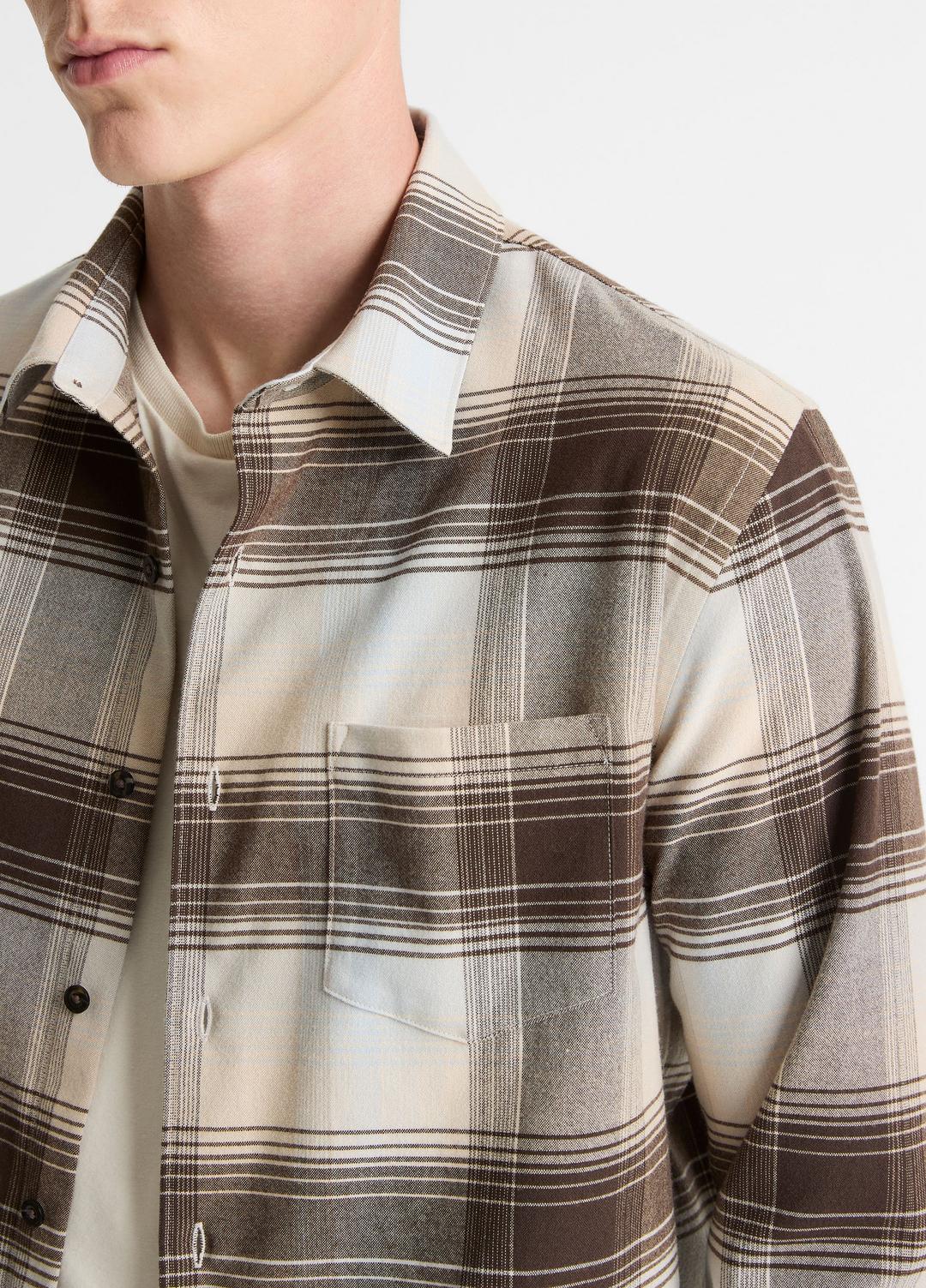 VINCE Missoula Plaid Button-Front Shirt in Long Sleeve