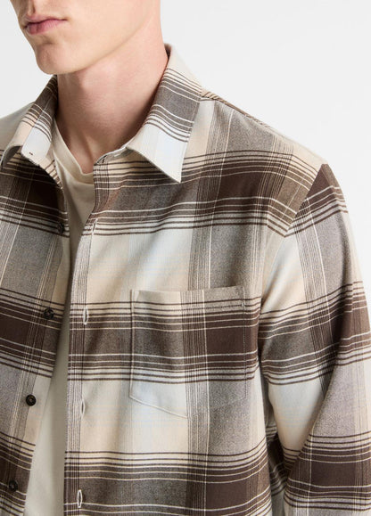 VINCE Missoula Plaid Button-Front Shirt in Long Sleeve