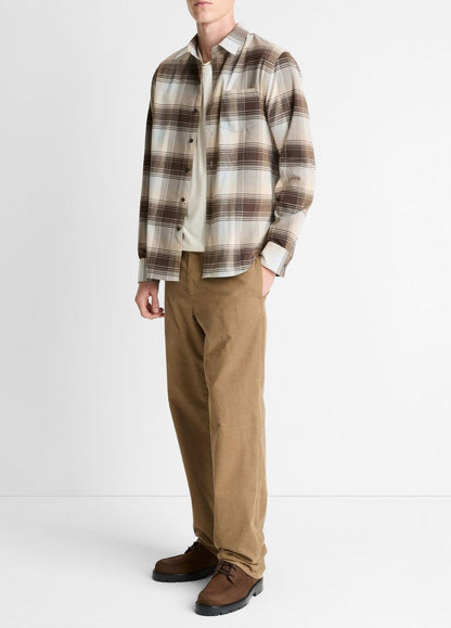 VINCE Missoula Plaid Button-Front Shirt in Long Sleeve