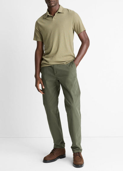 VINCE Owen Athletic Stretch-Cotton Pant in Trousers