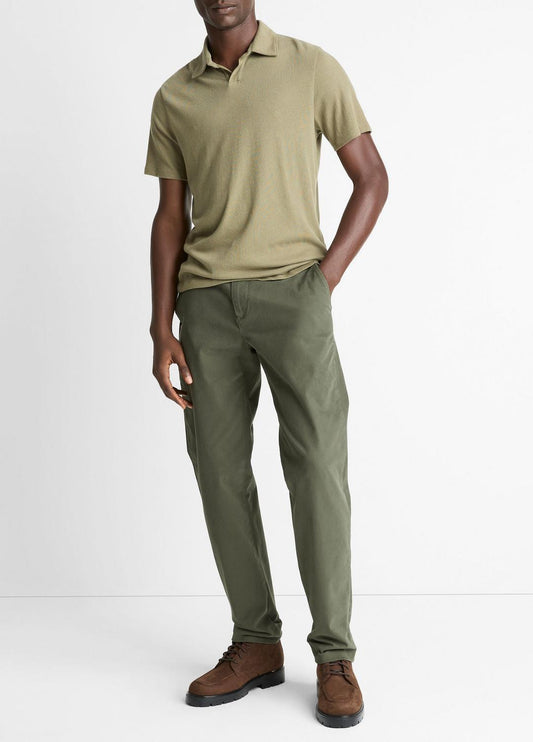 VINCE Owen Athletic Stretch-Cotton Pant in Trousers