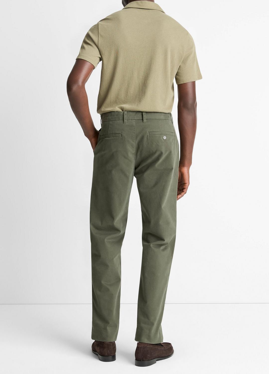VINCE Owen Athletic Stretch-Cotton Pant in Trousers