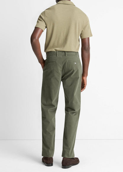 VINCE Owen Athletic Stretch-Cotton Pant in Trousers
