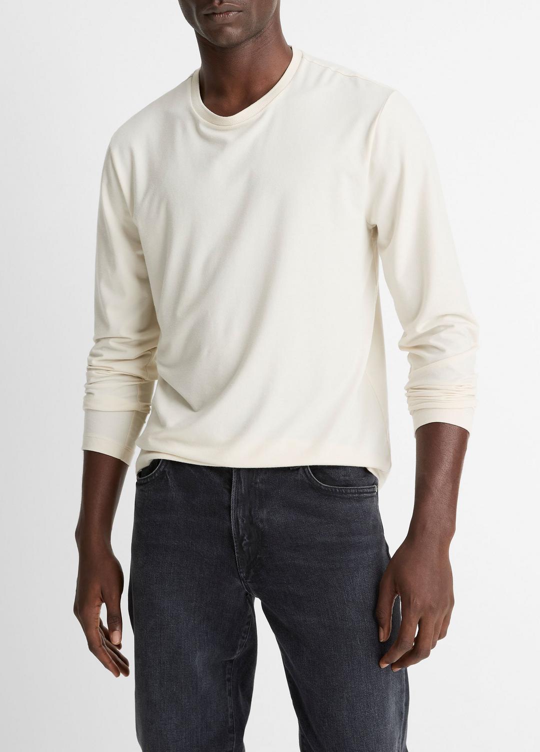 VINCE Triblend Jersey Long-Sleeve T-Shirt in Long Sleeve