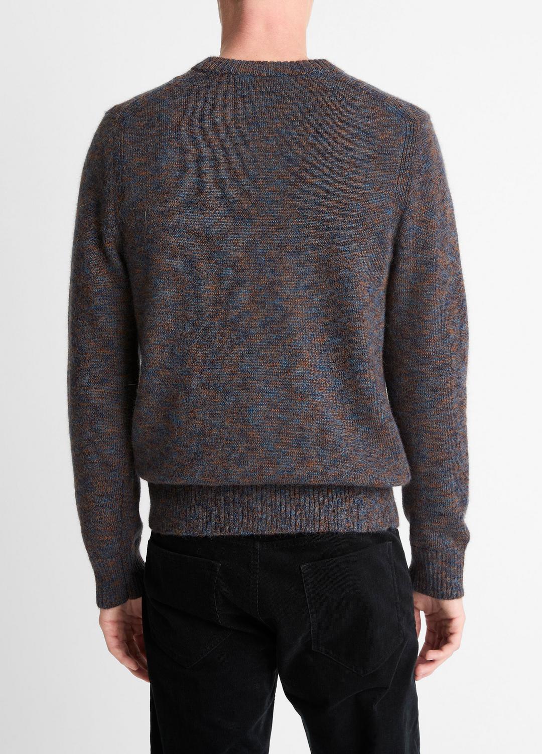 VINCE Multi-Mix Alpaca-Merino Wool Sweater in Crew Neck