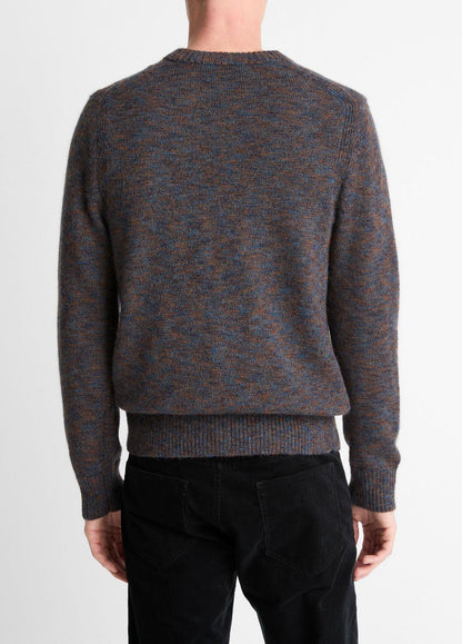 VINCE Multi-Mix Alpaca-Merino Wool Sweater in Crew Neck