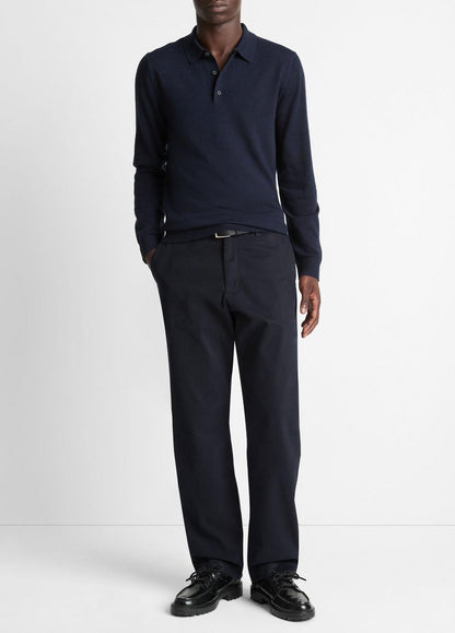 VINCE Wool Polo Sweater in Sweaters
