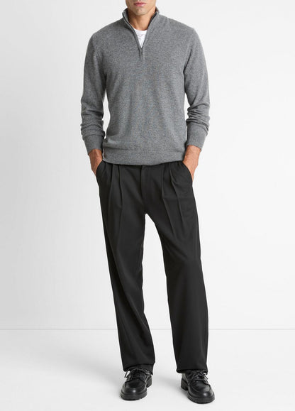 VINCE Cashmere Quarter-Zip Sweater in Quarter Zip