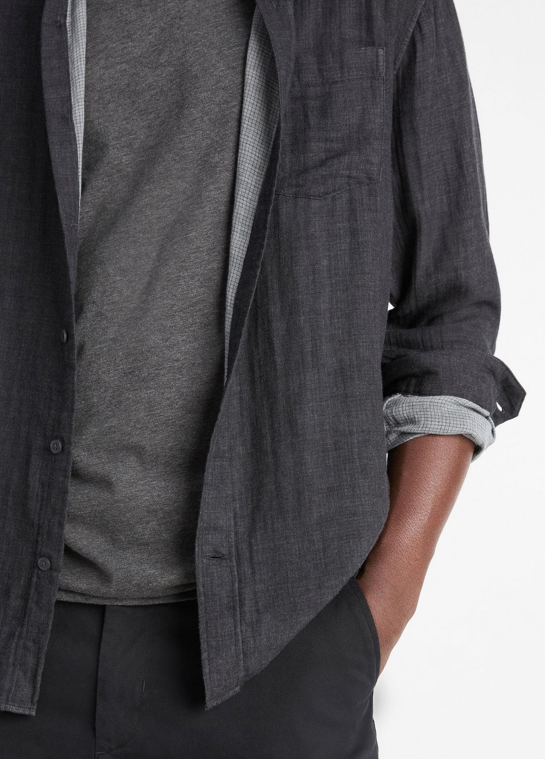 VINCE Double Face Long Sleeve in Long Sleeve
