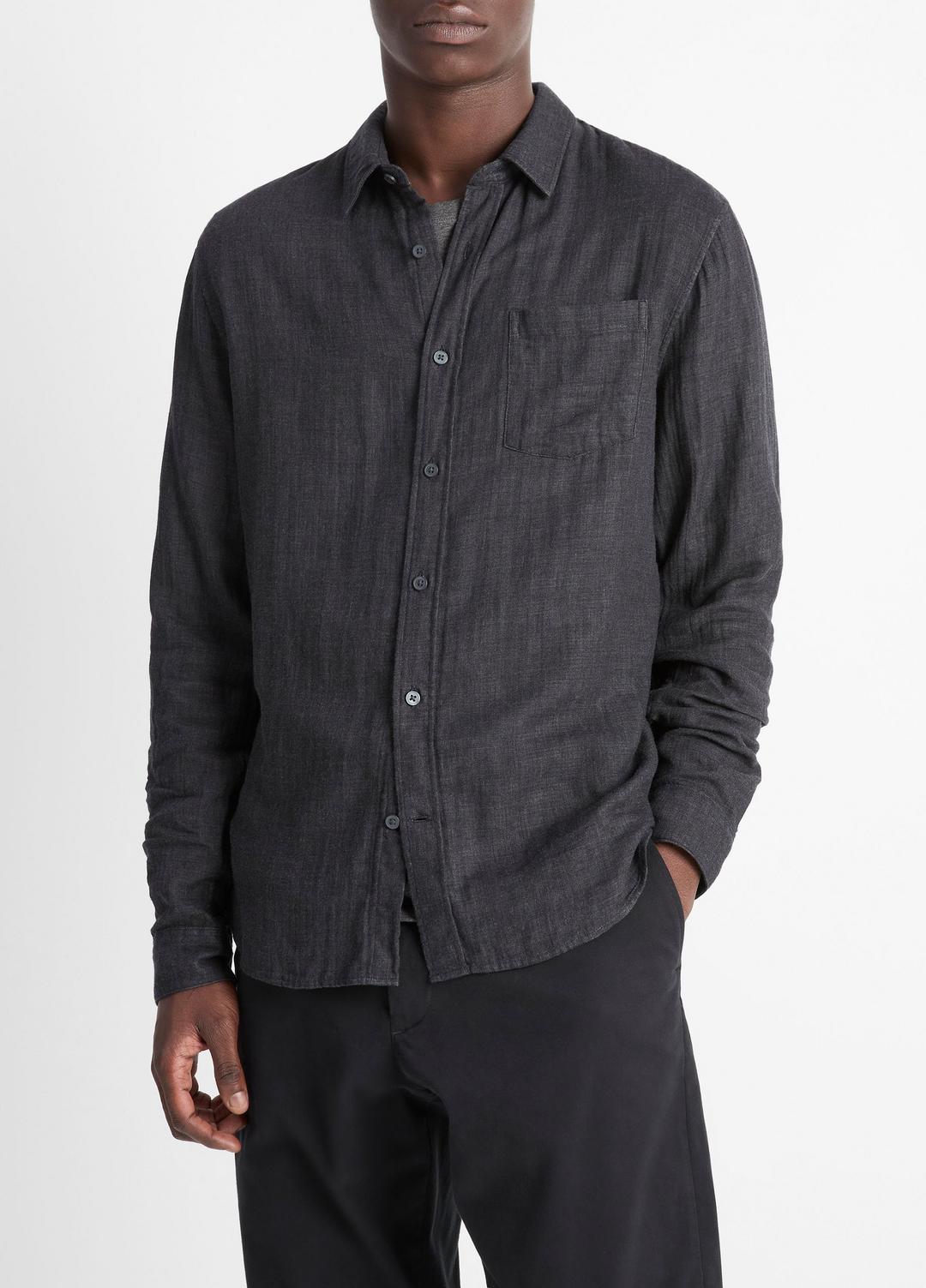 VINCE Double Face Long Sleeve in Long Sleeve