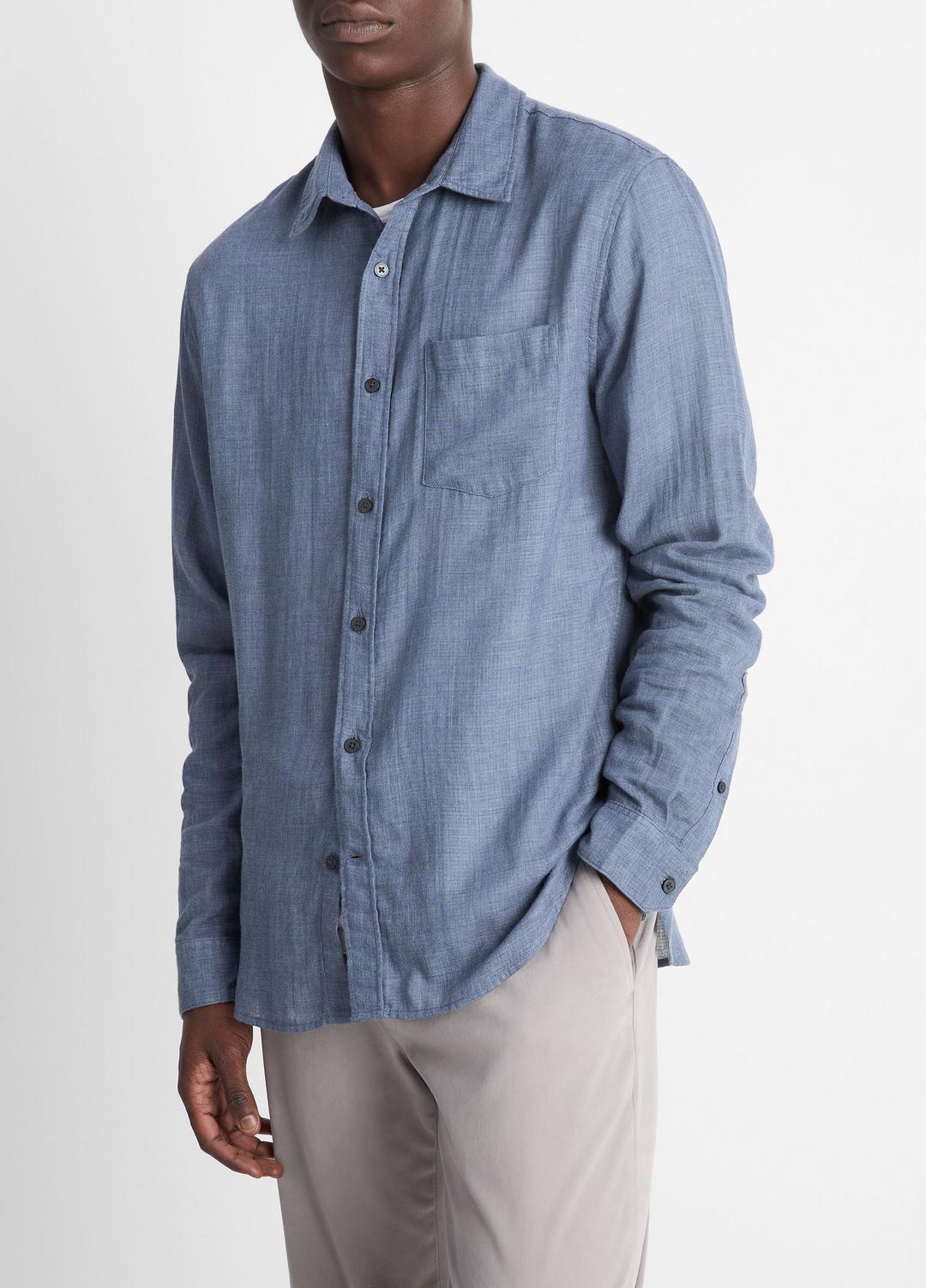VINCE Double Face Long Sleeve in Long Sleeve