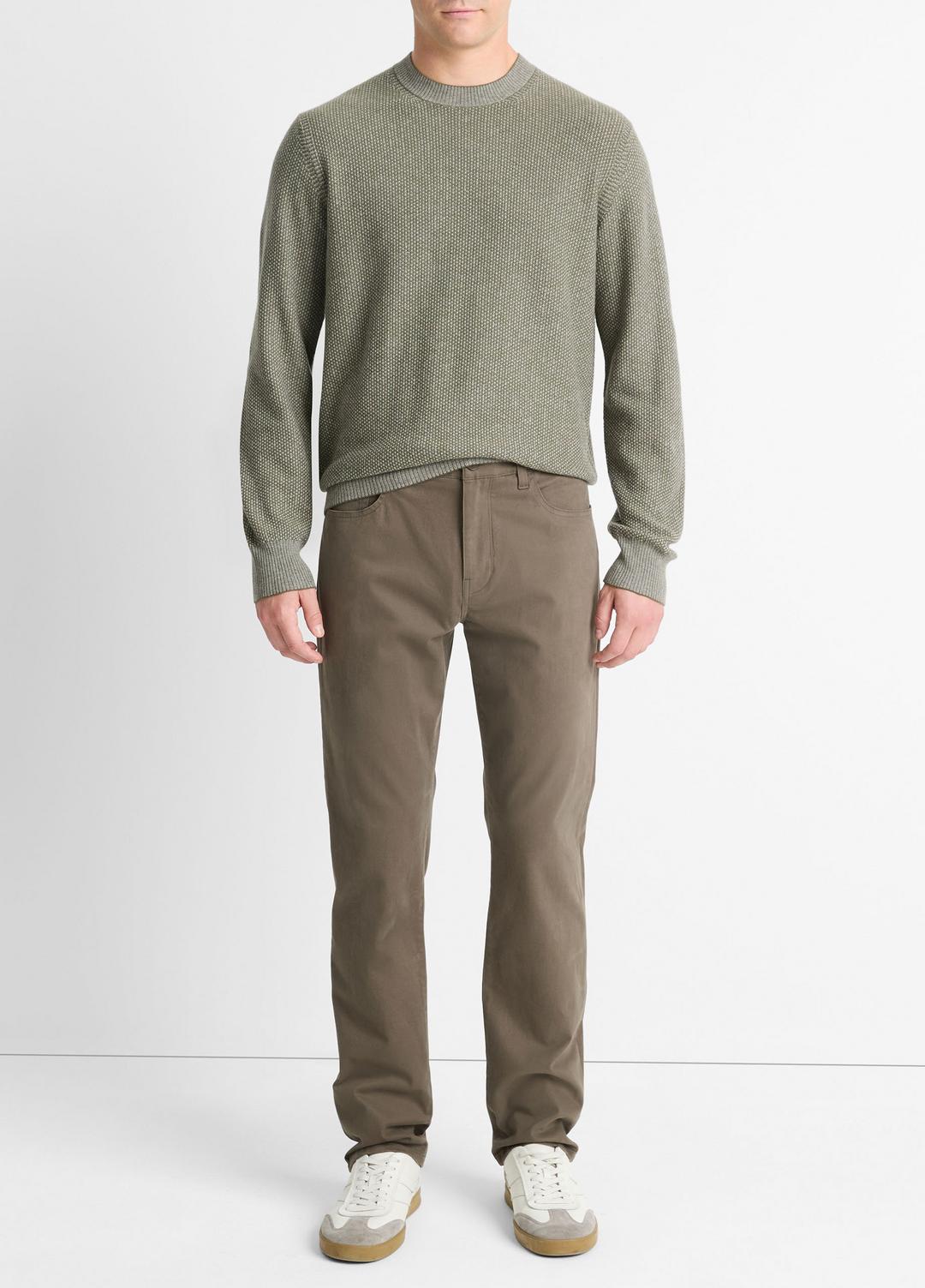 VINCE Dylan Slim 5-Pocket Peached Stretch-Cotton Pant in Trousers