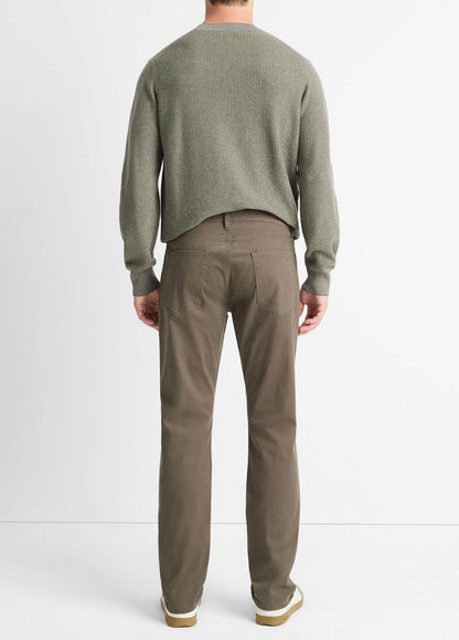 VINCE Dylan Slim 5-Pocket Peached Stretch-Cotton Pant in Trousers
