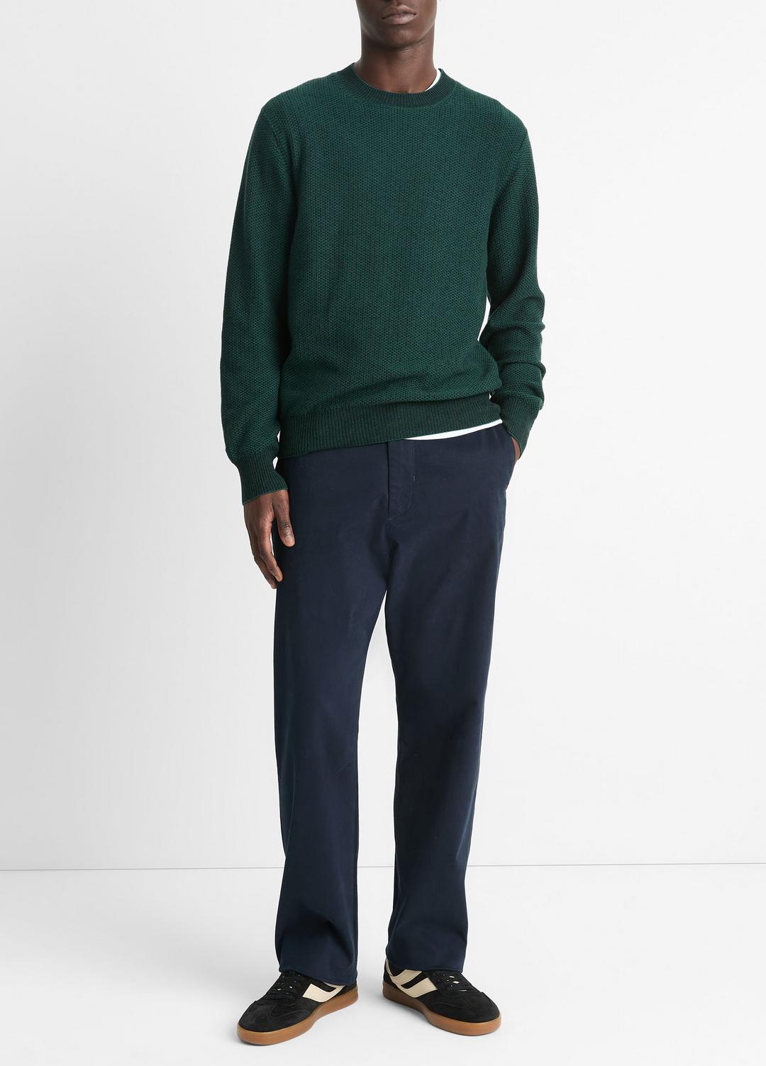 VINCE Louie Relaxed Stretch-Cotton Pant in Trousers