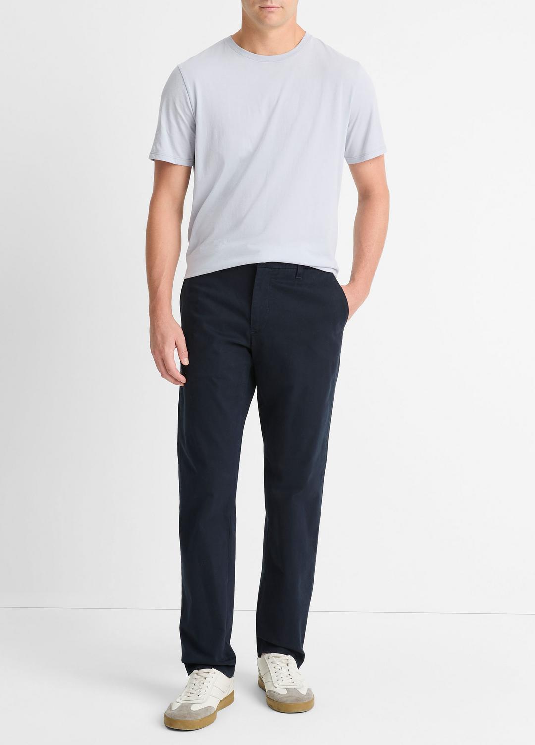 VINCE Dylan Slim Cotton Chino Pant in Trousers