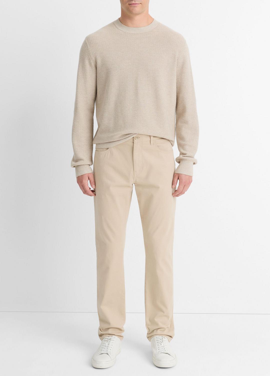 VINCE Dylan Slim 5-Pocket Peached Stretch-Cotton Pant in Trousers