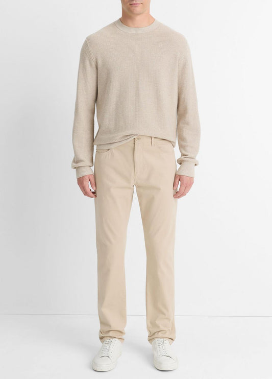 VINCE Dylan Slim 5-Pocket Peached Stretch-Cotton Pant in Trousers