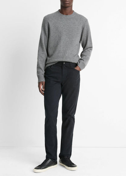 VINCE Dylan Slim 5-Pocket Peached Stretch-Cotton Pant in Trousers