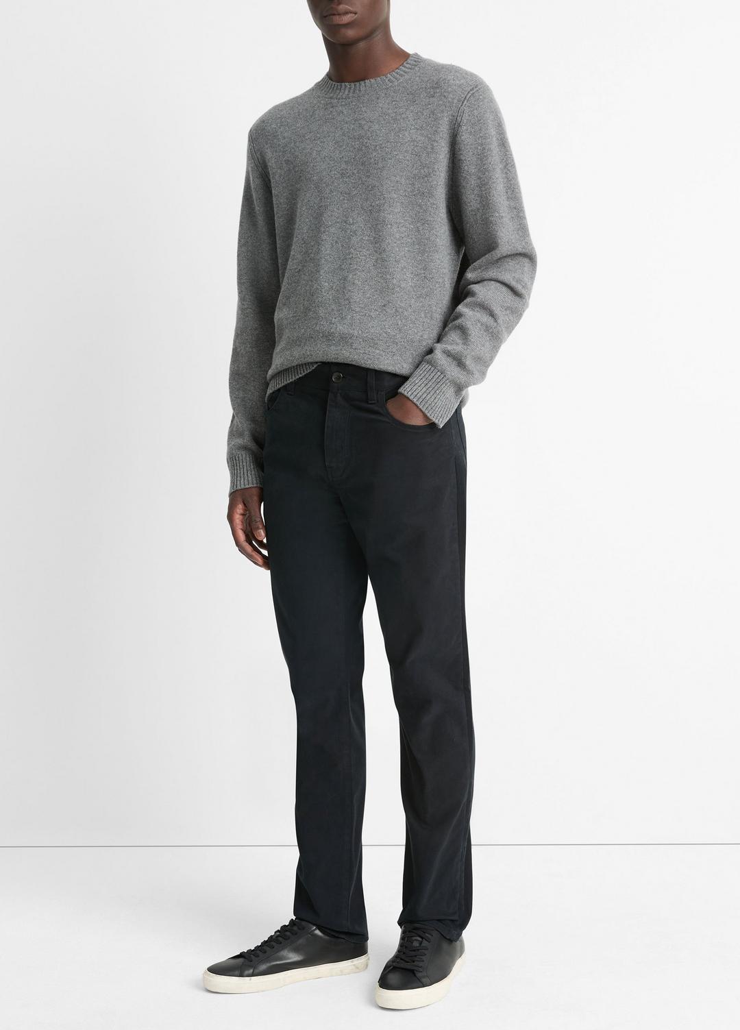 VINCE Dylan Slim 5-Pocket Peached Stretch-Cotton Pant in Trousers