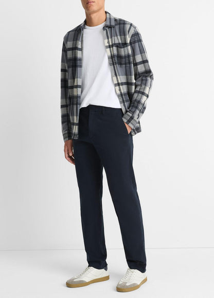 VINCE Owen Athletic Stretch-Cotton Pant in Trousers