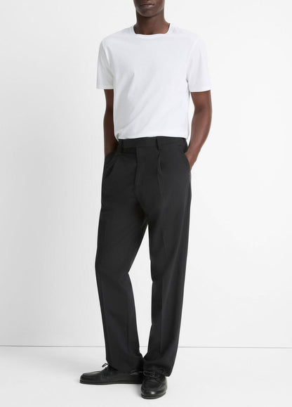 VINCE Louie Relaxed Pleated Trouser in Trousers