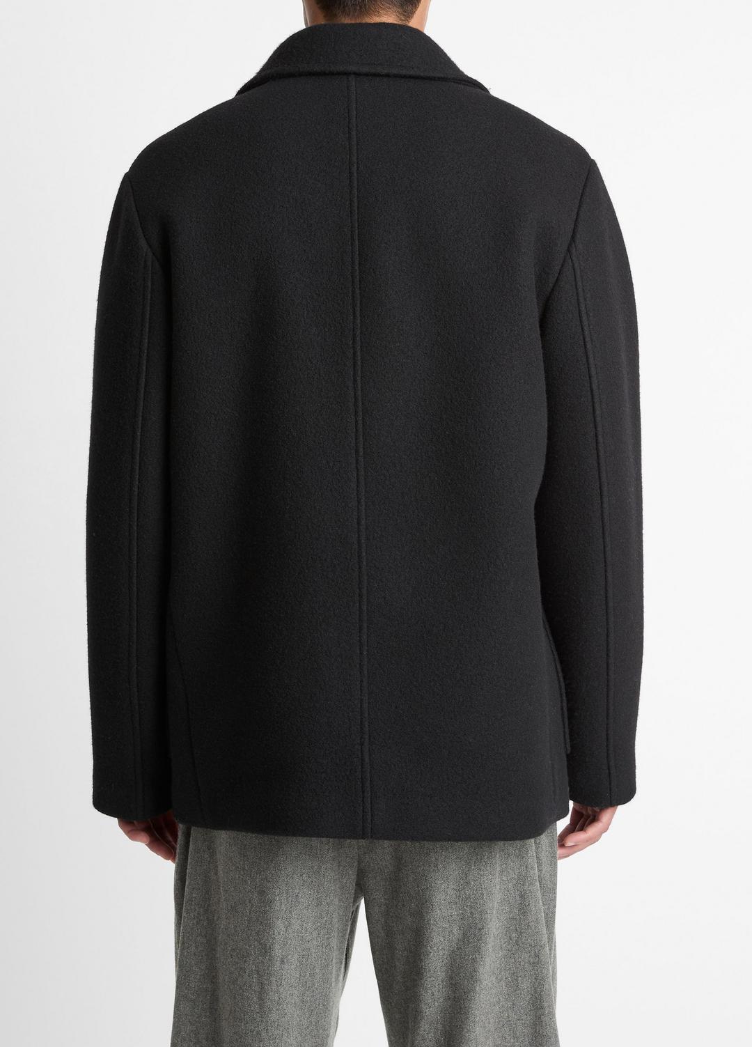 VINCE Italian Wool-Blend Peacoat in Coats