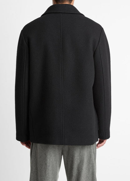 VINCE Italian Wool-Blend Peacoat in Coats