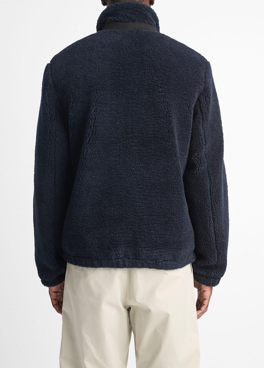 VINCE Sherpa Zip Jacket in Jackets