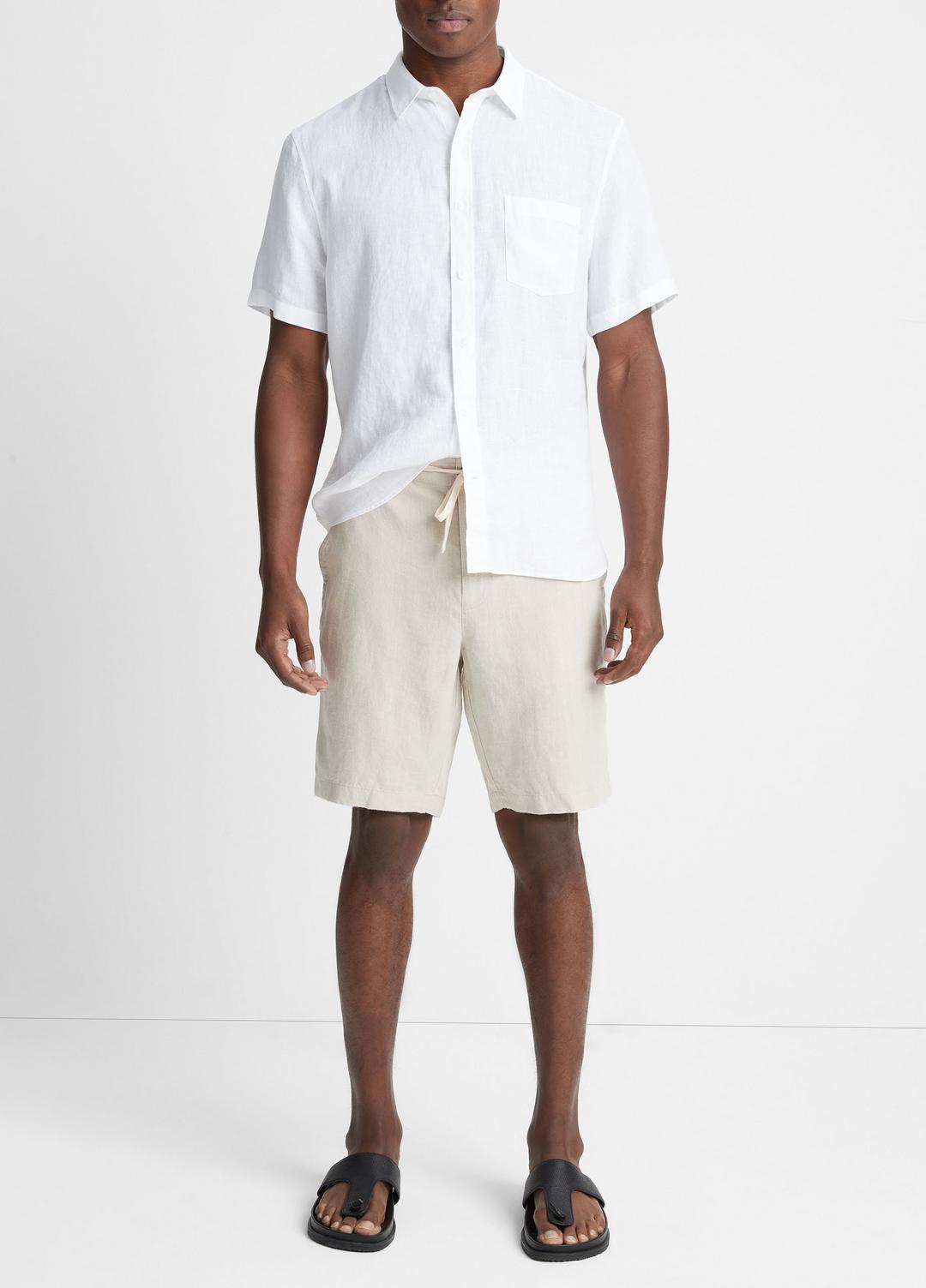 VINCE Hemp Drawstring Short in Shorts