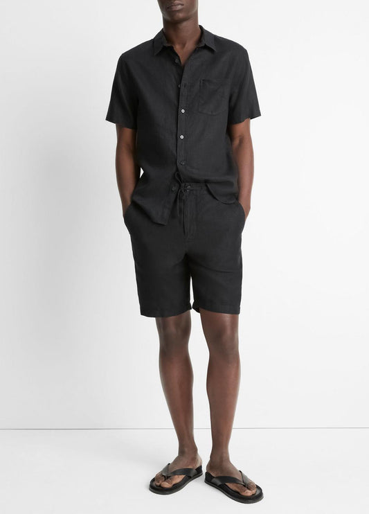 VINCE Hemp Drawstring Short in Shorts