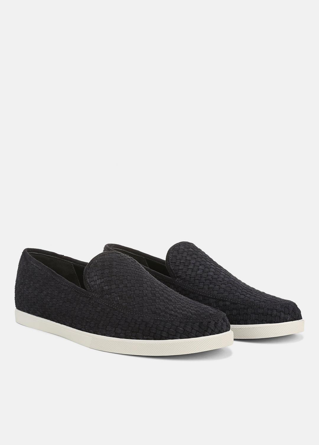 VINCE Sonoma Woven Suede Loafer in Loafers
