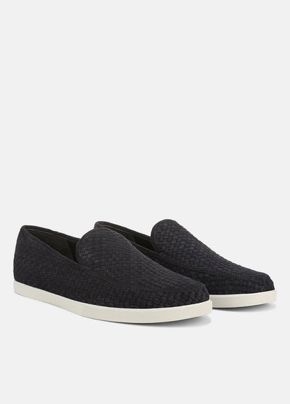 VINCE Sonoma Woven Suede Loafer in Loafers