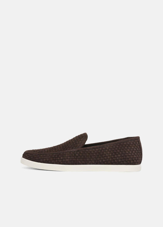 VINCE Sonoma Woven Suede Loafer in Loafers