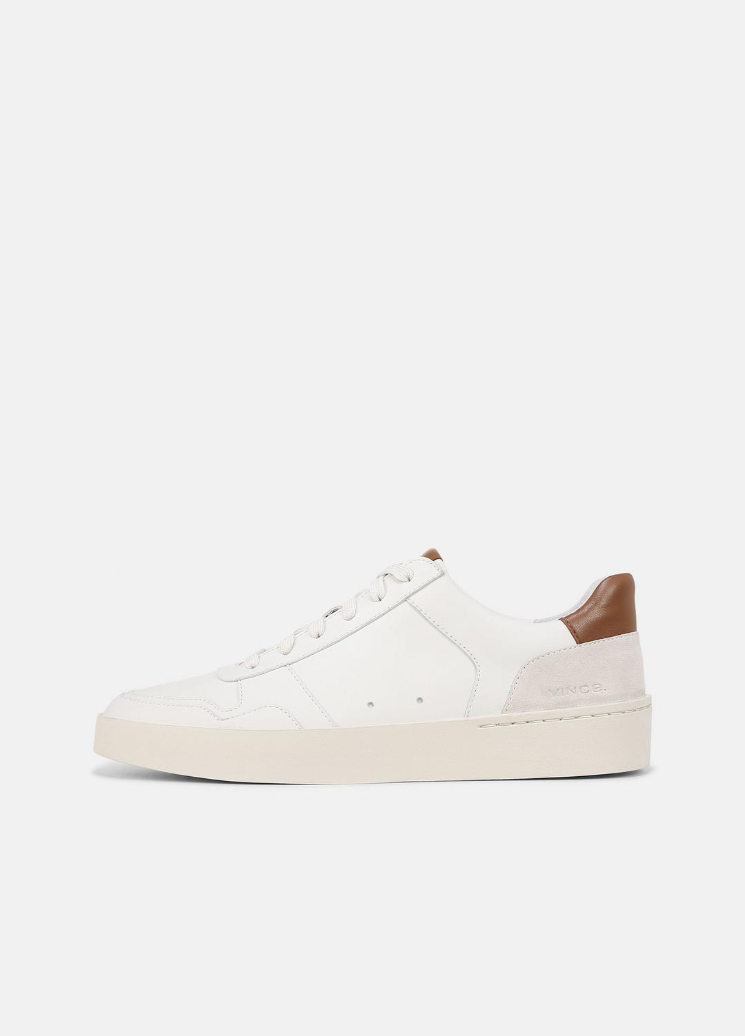 VINCE Peyton Leather Lace-Up Sneaker in Sneakers