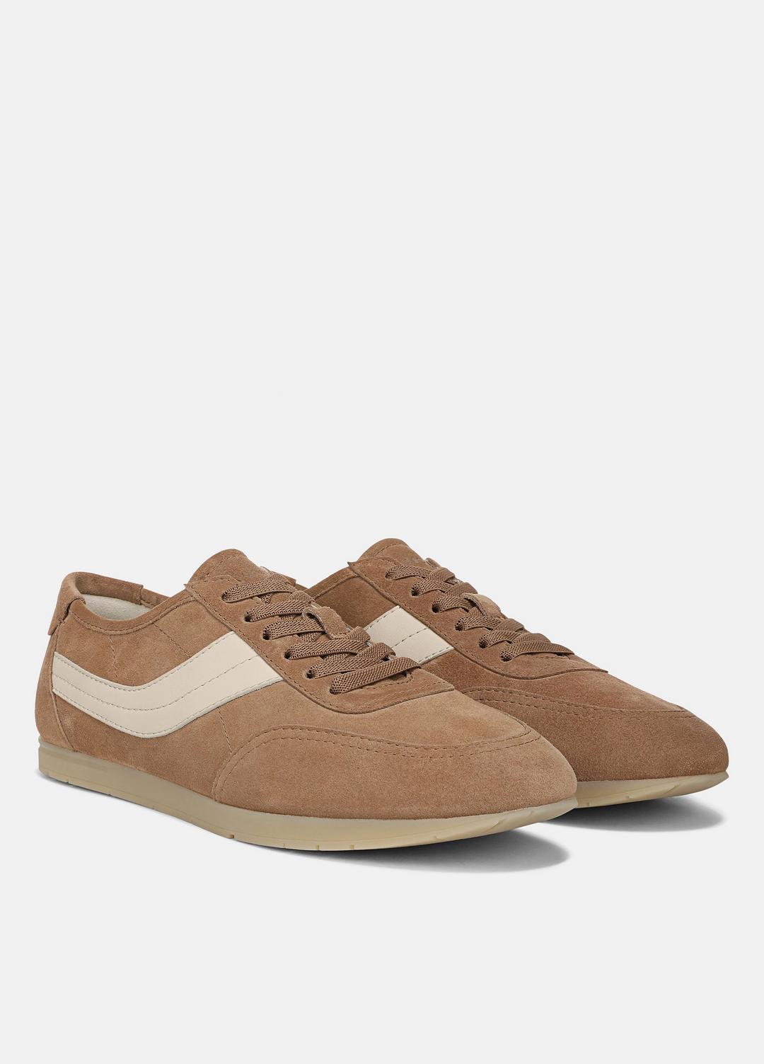 VINCE LA Suede & Leather Runner Sneaker in Sneakers