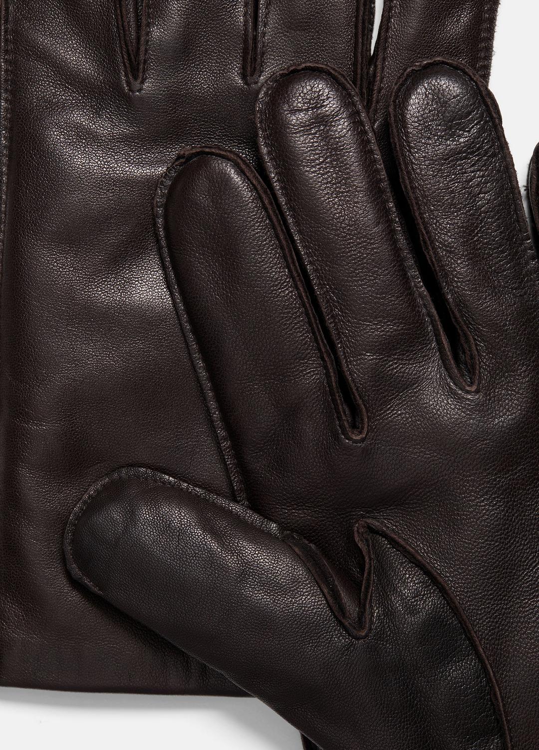 VINCE Classic Cashmere-Lined Leather Glove in Gloves