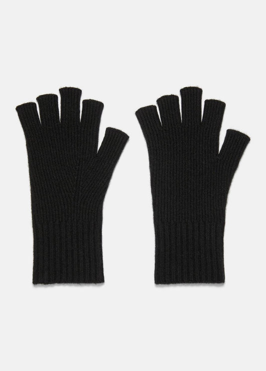 VINCE Wool-Cashmere Rib-Knit Fingerless Glove in Gloves