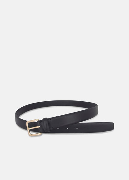 VINCE Men's 30mm Leather Belt in Belts